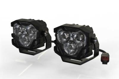 Morimoto - Morimoto BAF003 4Banger NCS LED Fog Light Pods (Combo/White)-Pair