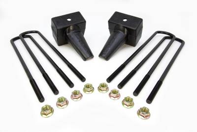 ReadyLift - ReadyLift 66-2025 5.0" Rear Cast Iron Block w/ U-bolt Kit