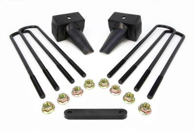 ReadyLift - ReadyLift 66-2294 4.0" Rear Cast Iron Block w/ U-bolt Kit