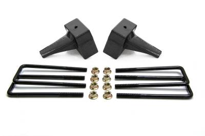 ReadyLift - ReadyLift 26-2104 4.0" Rear Cast Iron Block w/ U-bolt Kit