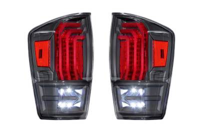 Morimoto - Morimoto LF702 XB LED Tail Lights-Black/Clear
