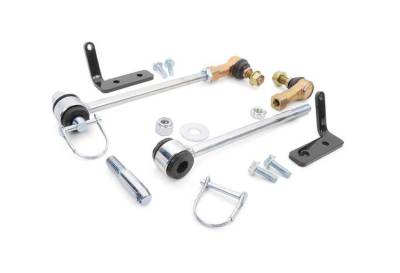 Rough Country Suspension Systems - Rough Country 1029 Quick Disconnect Front Sway Bar Links w/ 2.5" Lift Pair