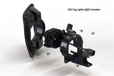 Morimoto - Morimoto BAF018 4Banger LED Fog Light Brackets-Pair