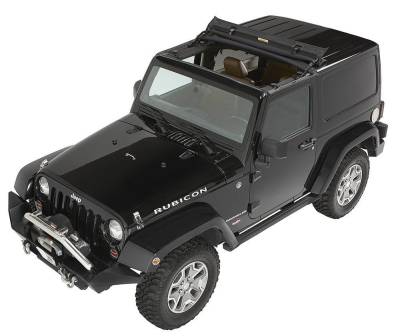 Bestop - Bestop 52453-35 Sunrider for Freedom Top Hardtop-Black Diamond