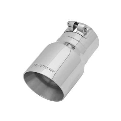 Flowmaster - Flowmaster 15377 Exhaust Pipe Tip Angle Cut Polished Stainless Steel