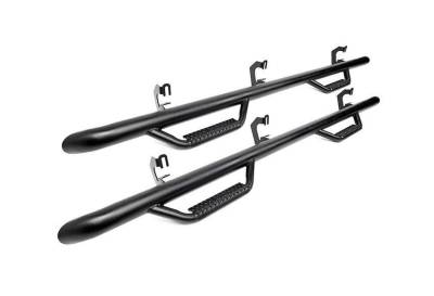 Rough Country Suspension Systems - Rough Country RCC0780CC Cab Length Nerf Step Bars Black