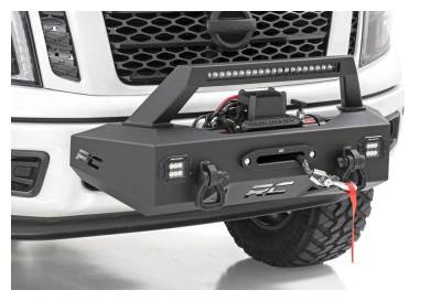 Rough Country Suspension Systems - Rough Country 82000 EXO Front Winch Mount System