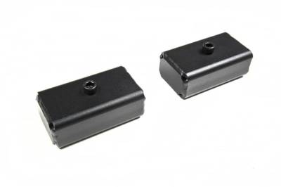 Zone Offroad Products - Zone Offroad ZONU3024 2" Rear Flat Fabricated Lift Blocks-Pair