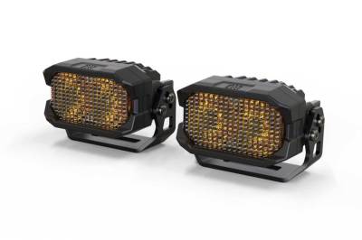 Morimoto - Morimoto BAF103 2Banger NCS LED Fog Light Pods (Flood/Yellow)-Pair