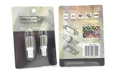 Morimoto - Morimoto LED640 T15/921 LED Tail Light/Turn Signal Light Bulbs-White, Pair