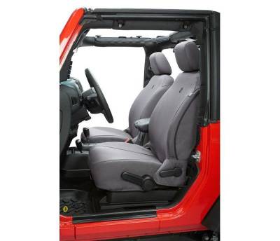 Bestop - Bestop 29280-09 Polyester Front Seat Cover Set-Charcoal