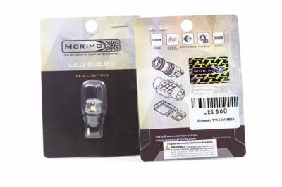 Morimoto - Morimoto LED650 T10/194 LED Tail Light/Turn Signal Light Bulbs-White, Pair