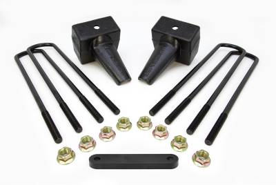 ReadyLift - ReadyLift 66-2222 5.0" Rear Cast Iron Block w/ U-bolt Kit