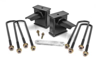 ReadyLift - ReadyLift 66-2761 6.0" Rear Fabricated Steel Block w/ U-bolt Kit