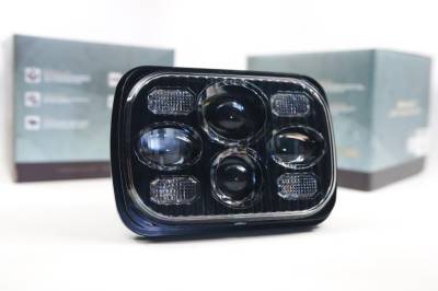 Morimoto - Morimoto LF268 Sealed5 Bi-LED 5x7 Sealed Beam LED Headlight-Each