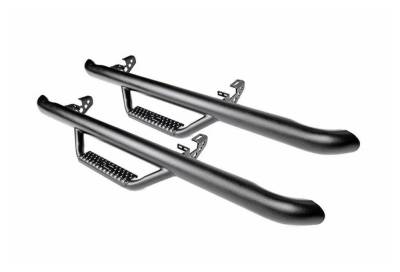 Rough Country Suspension Systems - Rough Country RCJ1846 Wheel to Wheel Nerf Step Bars Black