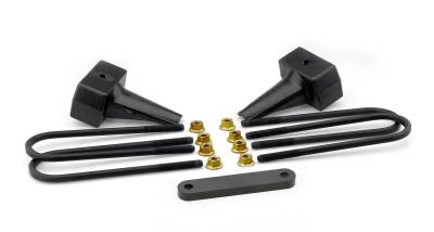 ReadyLift - ReadyLift 66-2015 5.0" Rear Cast Iron Block w/ U-bolt Kit