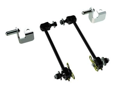 Teraflex - Teraflex 1753000 Front Single Disconnect Sway Bar Links for 3"-4" Lift