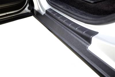 Bushwacker - Bushwacker 14089 Trail Armor Rocker Sill Protectors-Black