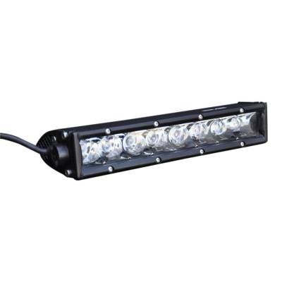 DV8 Offroad - DV8 Offroad 10" Slim Spot/Flood LED Light Bar-Chrome; BS10E50W5W