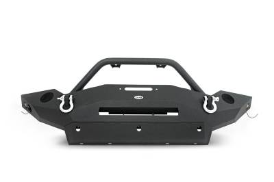 DV8 Offroad - DV8 Offroad Full Length Front Bumper, for Wrangler JK; FBSHTB-18