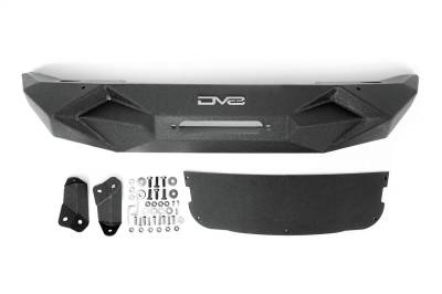 DV8 Offroad - DV8 Offroad Stubby Front Bumper, for Wrangler JK/JL; FBSHTB-24