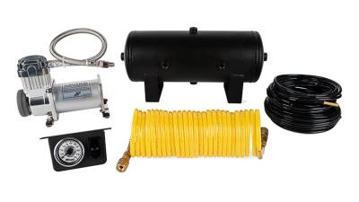 Air Lift - Air Lift Company 25690 QuickShot Single Path On Board Air Compressor Kit