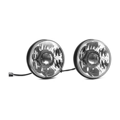 KC Hilites - KC HiLites 42341 7 in. LED Headlight Fits 07-15 Wrangler (JK)