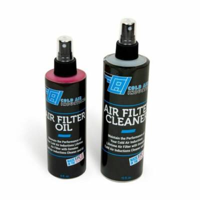 Cold Air Inductions - Cold Air Inductions Air Filter Cleaning Kit-Red; RK-0001