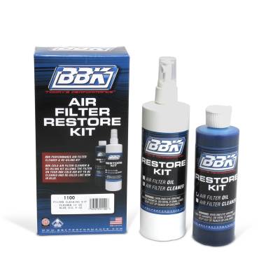 BBK Performance Parts - BBK Performance Air Filter Recharge Cleaning Kit, Blue Oil; 1100