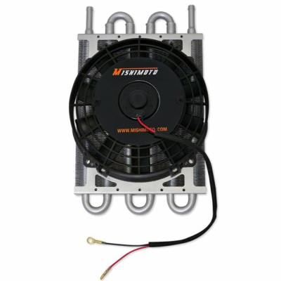 Mishimoto - Mishimoto MMOC-F Heavy Duty Transmission Cooler w/ Electric Fan