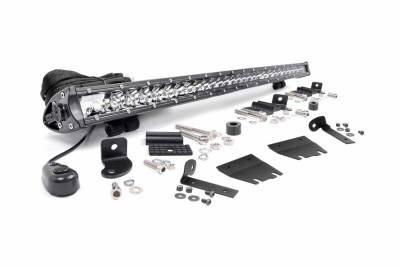 Rough Country Suspension Systems - Rough Country 30" LED Light Bar w/ Hood Mount Brackets; for Jeep JL/JT; 70053