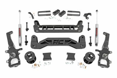 Rough Country Suspension Systems - Rough Country 4" Suspension Lift Kit, 04-08 Ford F-150 RWD; 52330