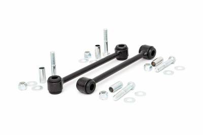 Rough Country Suspension Systems - Rough Country Rear Sway Bar Links fits 2.5"-4" Lift, for Wrangler JK; 1134