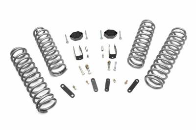 Rough Country Suspension Systems - Rough Country 2.5" Suspension Lift Kit, for 07-18 Wrangler JK 4dr 4WD; 901