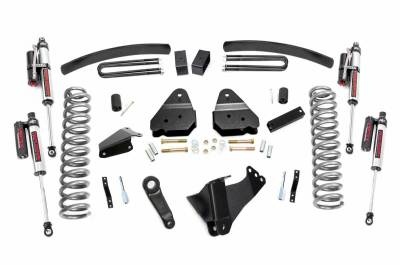 Rough Country Suspension Systems - Rough Country 6" Suspension Lift Kit, 05-07 F250/F350 Super Duty Gas 4WD; 59650
