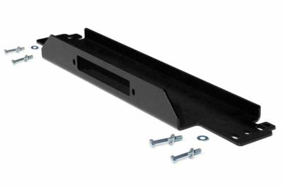 Rough Country Suspension Systems - Rough Country Front Winch Mount fits OEM Steel Bumper, for Wrangler TJ; 1189