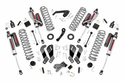Rough Country Suspension Systems - Rough Country 3.5" Suspension Lift Kit, for 07-18 Wrangler JK 2dr 4WD; 69330V