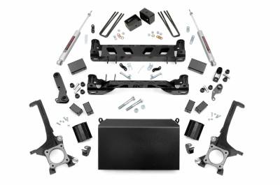 Rough Country Suspension Systems - Rough Country 4.5" Suspension Lift Kit, for 07-15 Toyota Tundra; 75330