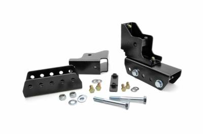 Rough Country Suspension Systems - Rough Country Rear Leaf Spring Shackle Relocation Kit, for Cherokee XJ; 1117