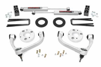 Rough Country Suspension Systems - Rough Country 3" Suspension Lift Kit, 09-13 Ford F-150 4WD; 51013