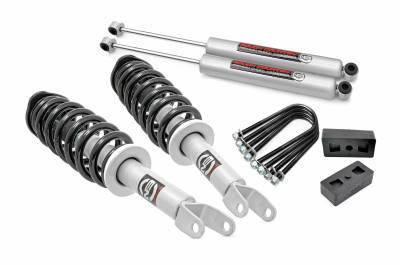 Rough Country Suspension Systems - Rough Country 2.5" Suspension Lift Kit, for 06-08 Ram 1500 4WD; 395.23