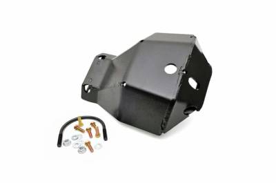 Rough Country Suspension Systems - Rough Country Dana 30 Front Differential Skid Plate-Black, for Wrangler JK; 797