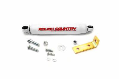 Rough Country Suspension Systems - Rough Country N3 Single Steering Stabilizer 0-4" Lift, for Pathfinder; 87361