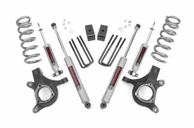Rough Country Suspension Systems - Rough Country 4.5" Suspension Lift Kit, 99-06 Silverado/Sierra 1500 RWD; 239N2