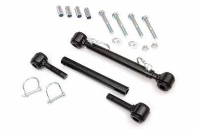 Rough Country Suspension Systems - Rough Country Rear Disconnect Sway Bar Links 4"-6" Lift, for Jeep TJ; 1188