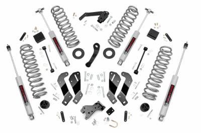 Rough Country Suspension Systems - Rough Country 3.5" Suspension Lift Kit, for 07-18 Wrangler JK 2dr 4WD; 69330