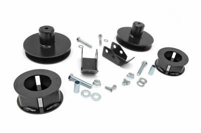 Rough Country Suspension Systems - Rough Country 2" Suspension Lift Kit, for 97-06 Wrangler TJ 4WD; 658