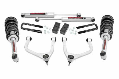 Rough Country Suspension Systems - Rough Country 3.5" Suspension Lift Kit, 19-24 Sierra 1500; 22631