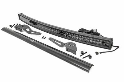 Rough Country Suspension Systems - Rough Country Roof Rack Mount 50" LED Light Bar Kit, for 07-14 FJ Cruiser; 71203